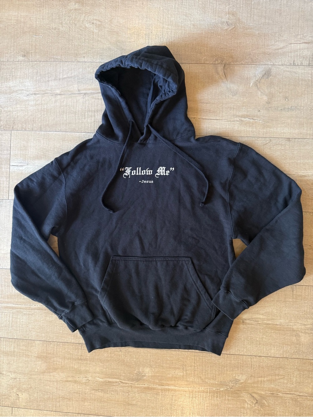 Sunday Cool Hoodie Follow Me Jesus good shepherd hooded sweatshirt small